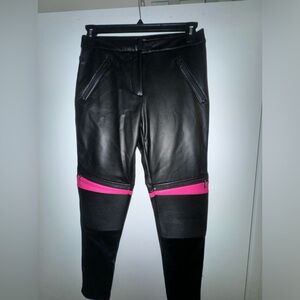 NWOT Zara Faux Leather Leggings